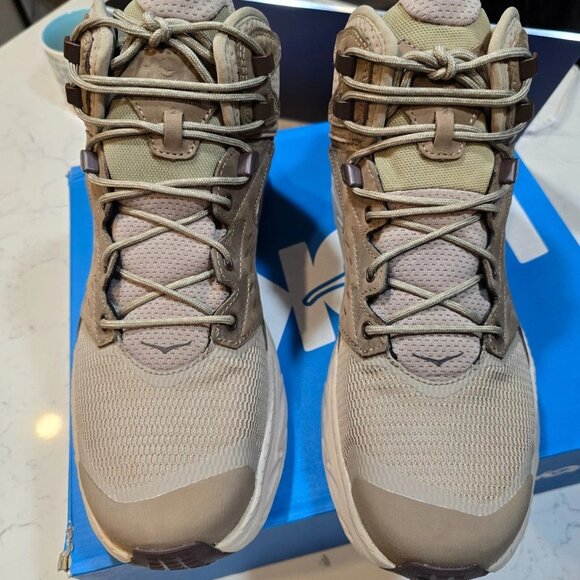 HOKA ONE ONE Mens Sz 12 D ANACAPA 2 MID GTX 1141633-DOTN DUNE / OXFORD TAN NEW - Picture 5 of 12